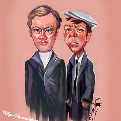 Карикатура с днем рождения