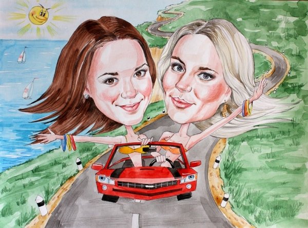 Карикатуры на женщин