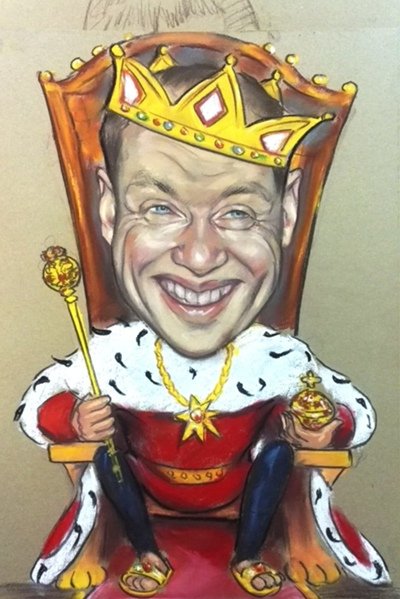 Шарж для девушки на день рождения