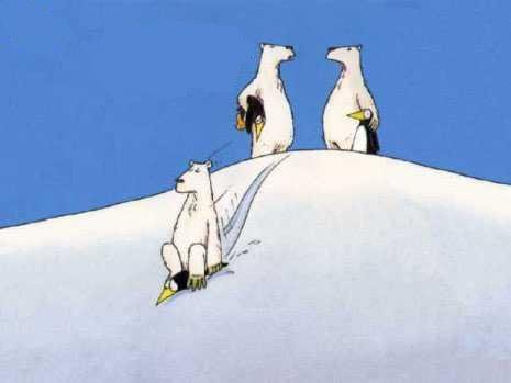 Пингвин шарж