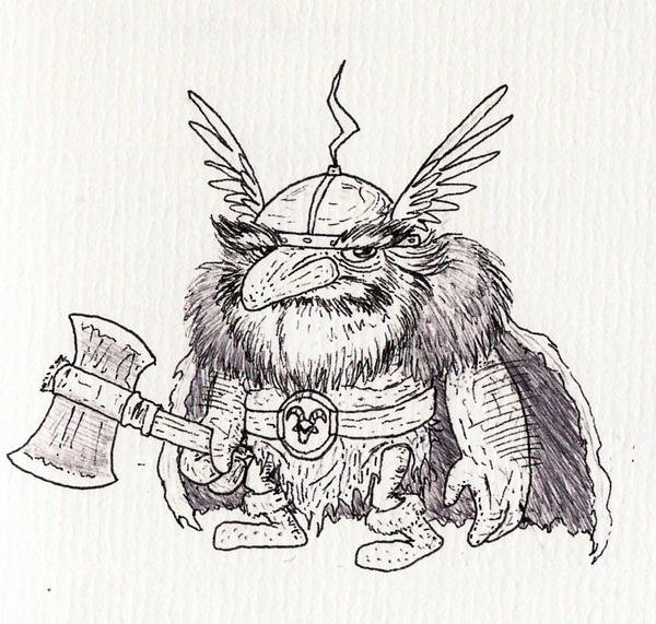 Викинг карикатура