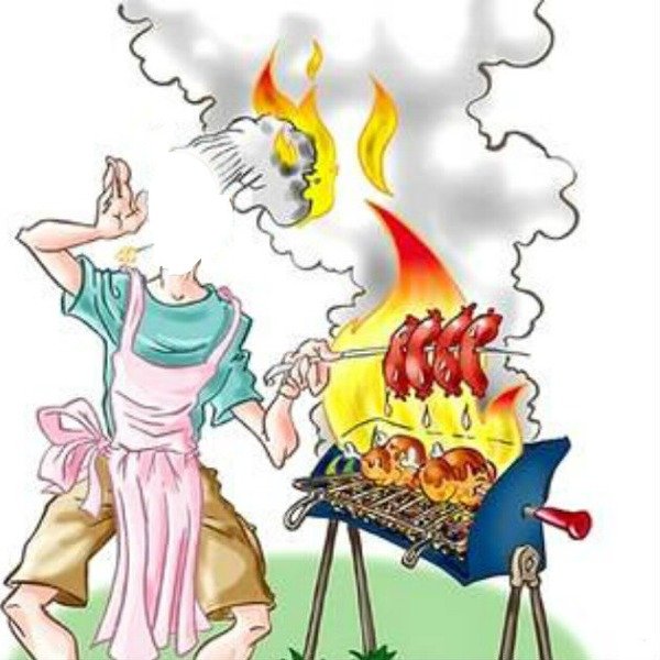 Шарж шашлык