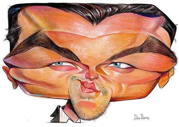 Шарж Леонардо ди Каприо