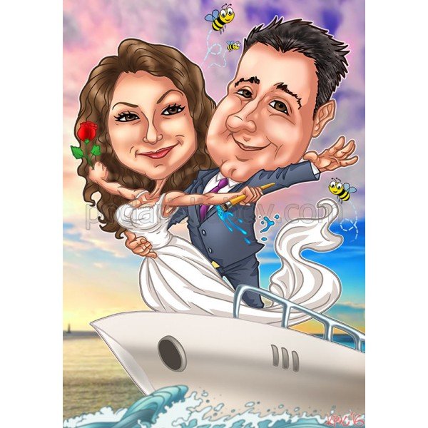 Шарж Титаник