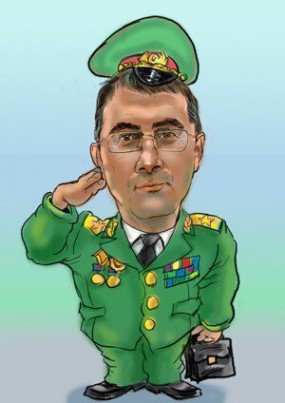 Шарж на коне