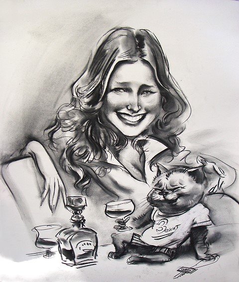 Карикатуры женские