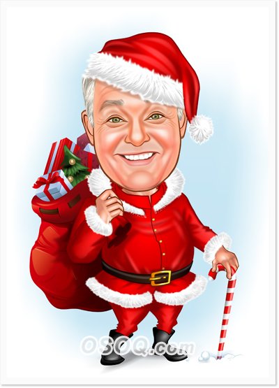 Шарж новый год