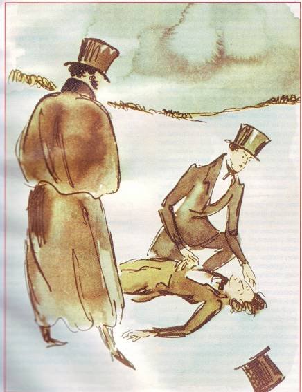 Евгений Онегин дуэль