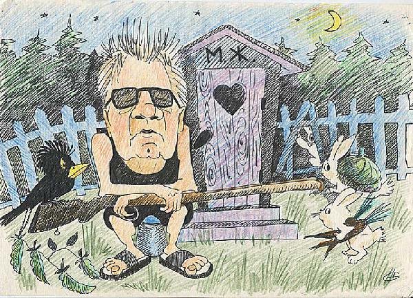 Карикатуры про деревню