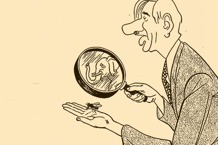 Корней Чуковский шарж