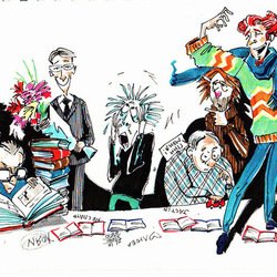 Студенчество карикатура