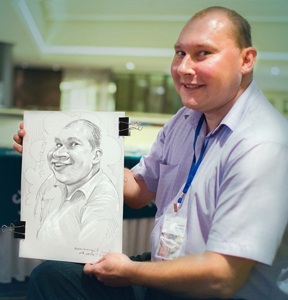 Инженер карикатура