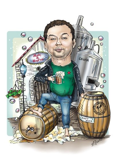 Шарж Самогонщик