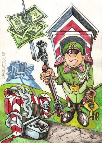 Пограничник рисунок