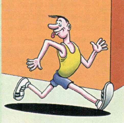 Шарж футболист