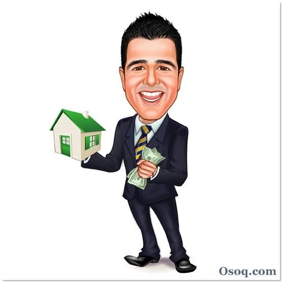 Шарж риэлтор