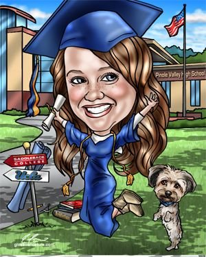 Шарж экономист мужчина