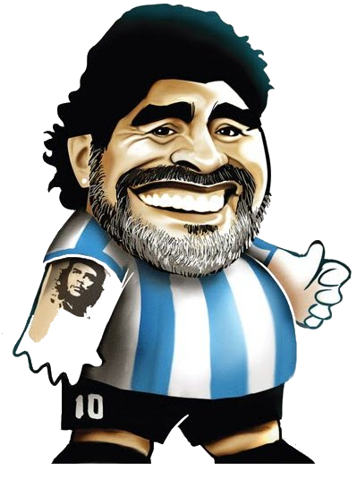 Футбольная команда карикатура