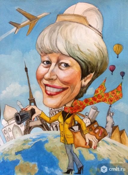 Шарж на море