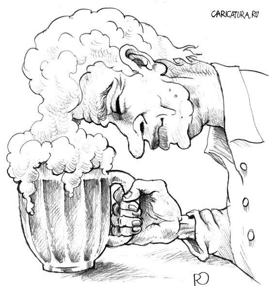 Шарж мужчина