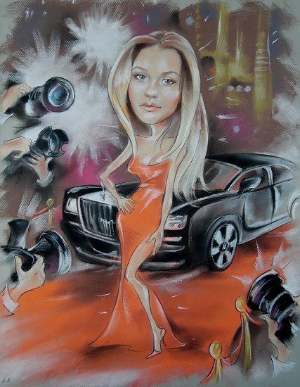 Смешная балерина