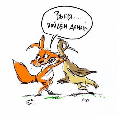 Анекдот про белочку