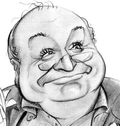 - Михаил Михайлович Жванецкий шарж
