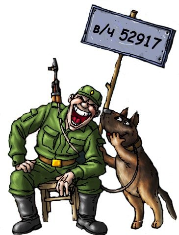 Шаржи военных в форме