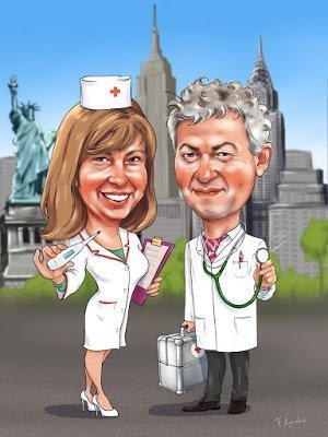 Отоларинголог карикатура