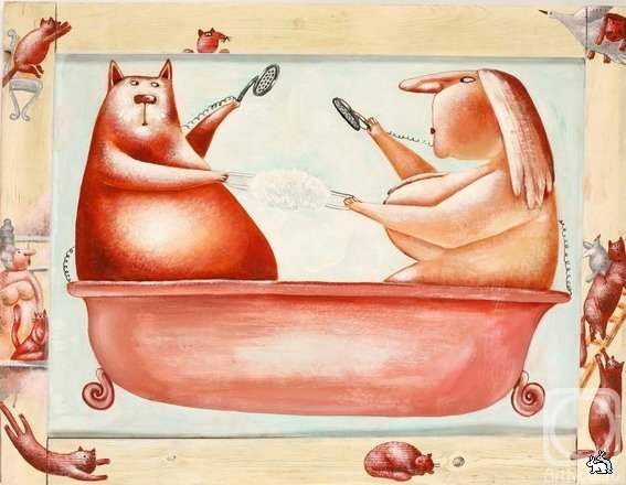 Купание красного кота Феина