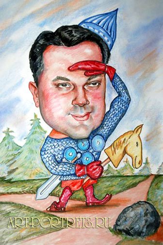 Карикатуры на русских людей