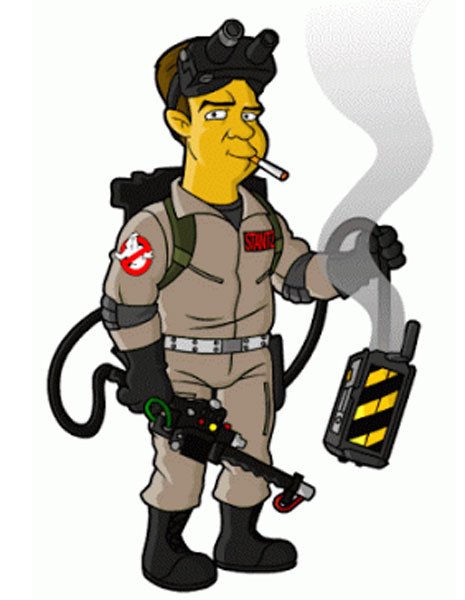 Охотники за привидениями мультяшный