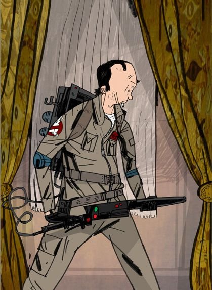 Шарж охотники за привидениями