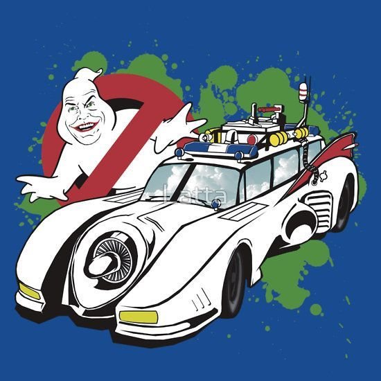 Охотники за привидениями карикатура