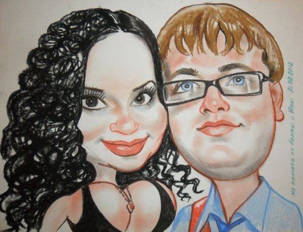 Дружеский шарж