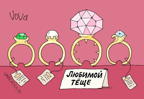 Ювелир карикатура