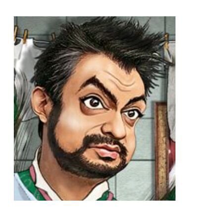 Михаил Галустян шарж