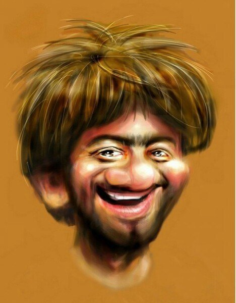 Михаил Галустян шарж