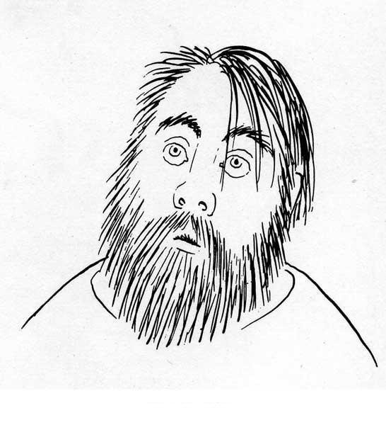 Карикатуры на бородатых мужчин