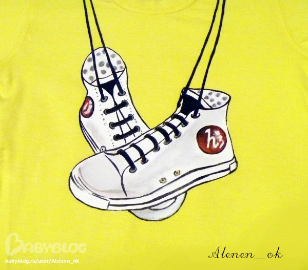 Кроссовки карикатура