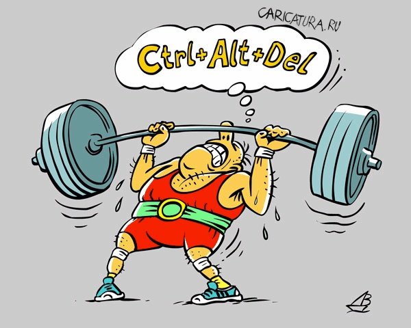 Смешные карикатуры про спорт