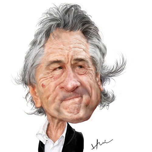 Роберт де Ниро смешное лицо