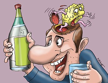 Карикатуры про пьяниц