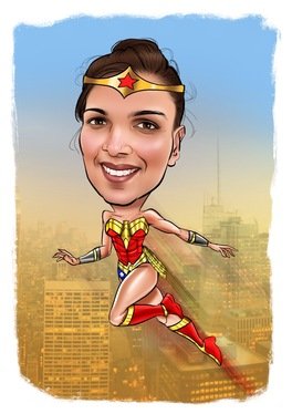 Шарж Королева