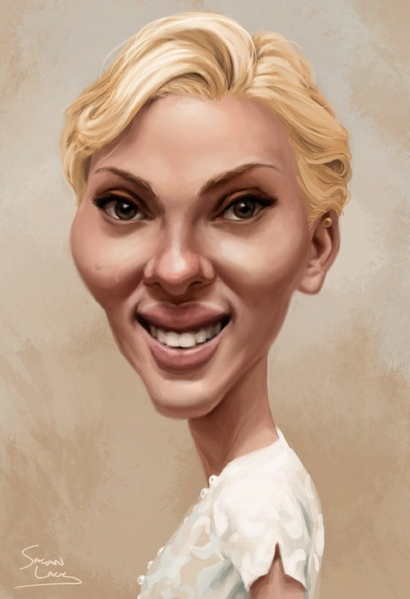 Шарж знаменитостей Уилл Смит