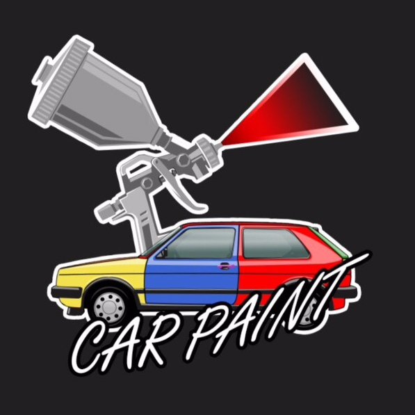 Карикатура автомаляра