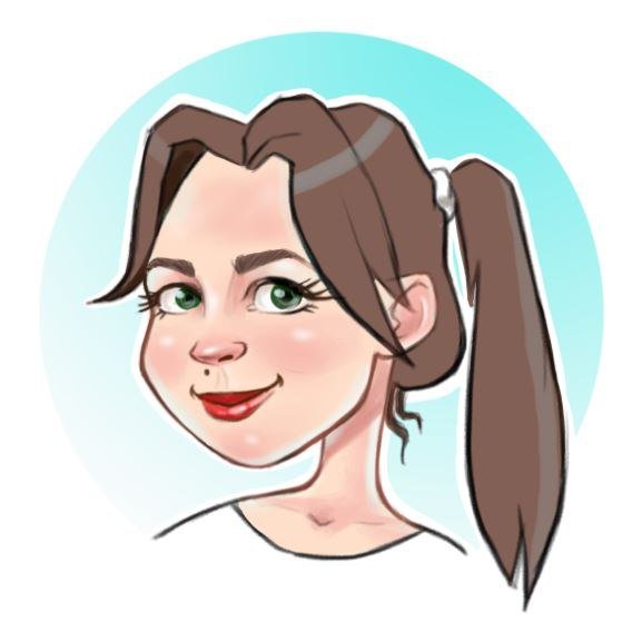 Шарж портрет женский