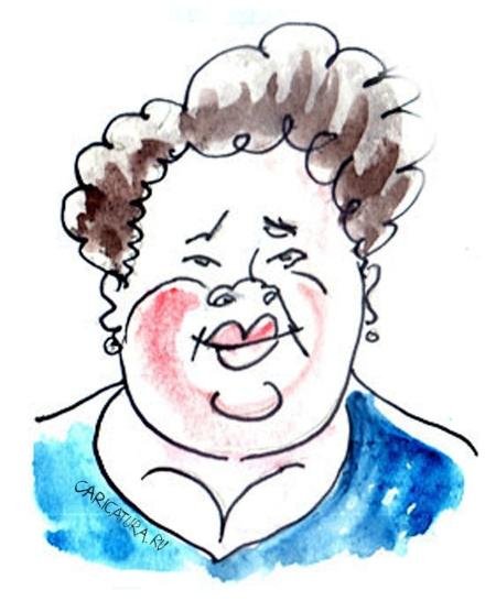 Шарж подруги