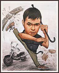 Шаржи Александры Сергеевой