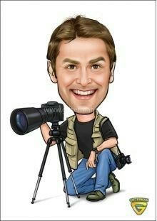 Шарж домохозяйка